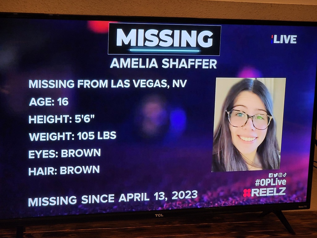 Amelia Shaffer missing