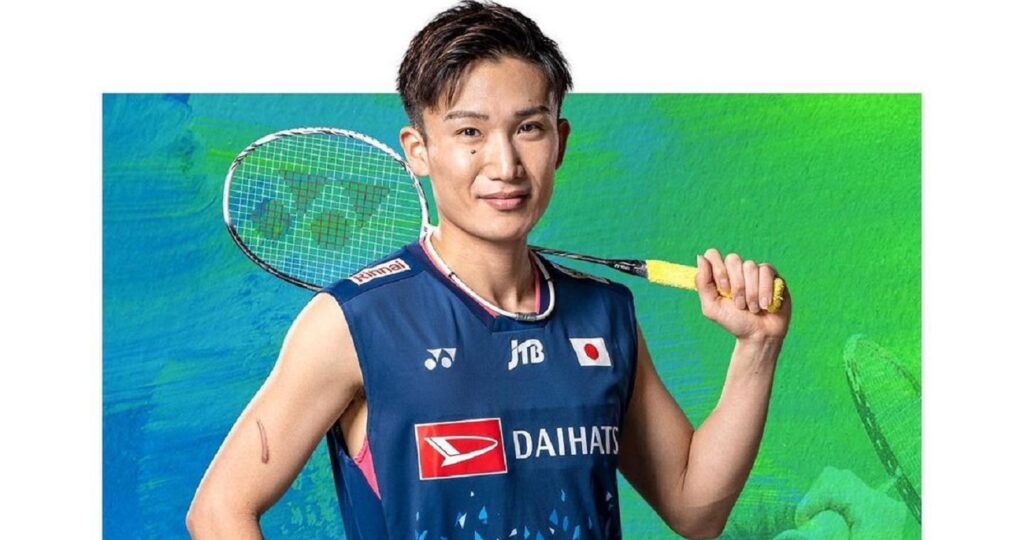 Badminton Player Kento Momota