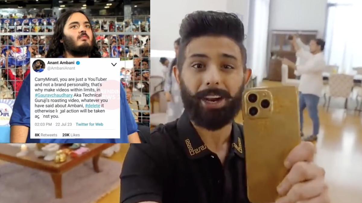 Anant Ambani tweet to Carry Minati: Is he angry over "Daily Vloggers Parody" video?