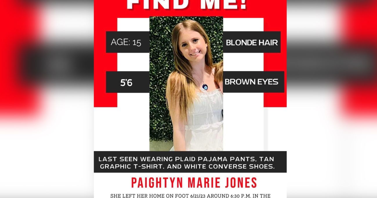 Paightyn Jones Missing