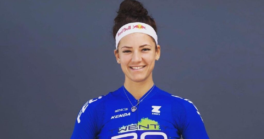 Chloe Dygert Racing Cyclist