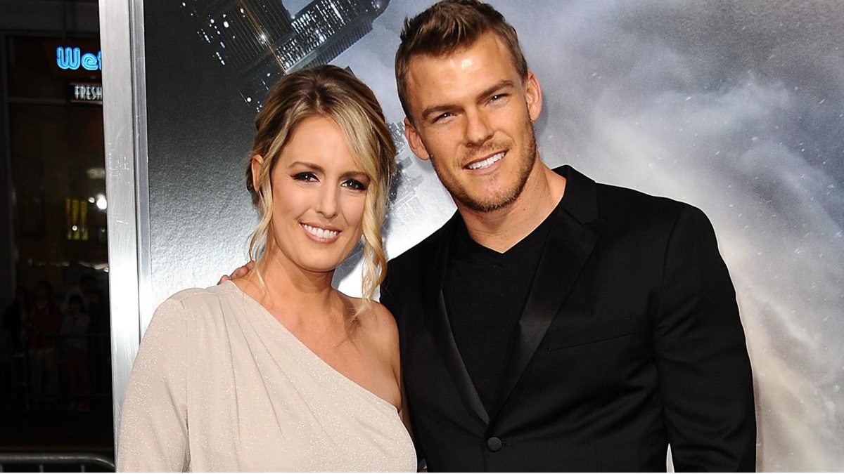 Catherine Ritchson and her husband Alan Ritchson