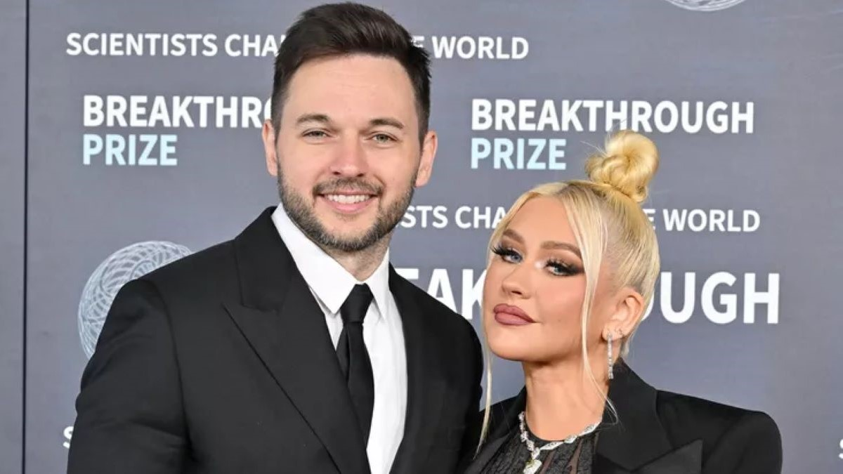 Matthew Rutler and Christina spotted at an event called Breakthrough Prize.