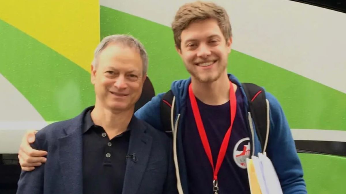 Mccanna Anthony Sinise with his father